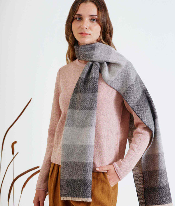 Wide Stripes Espigas Scarf