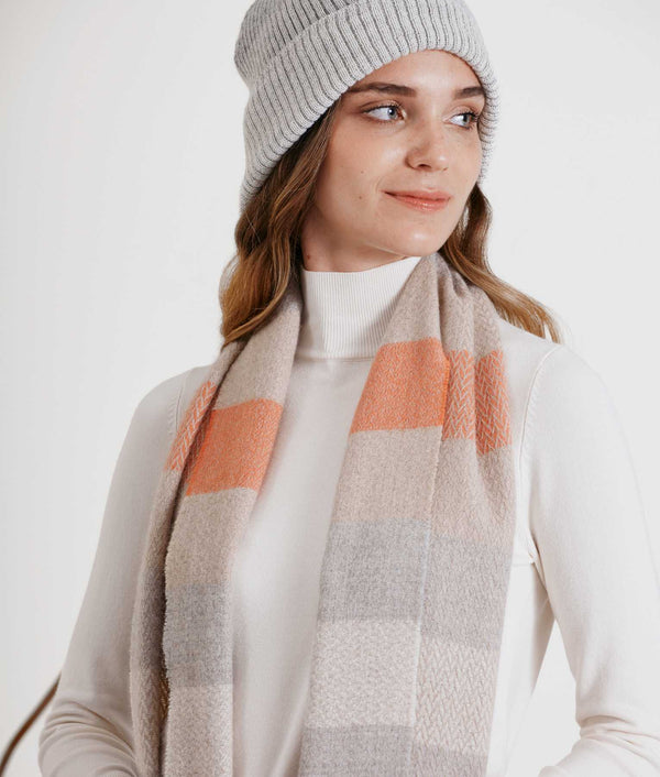 Wide Stripes Espigas Scarf