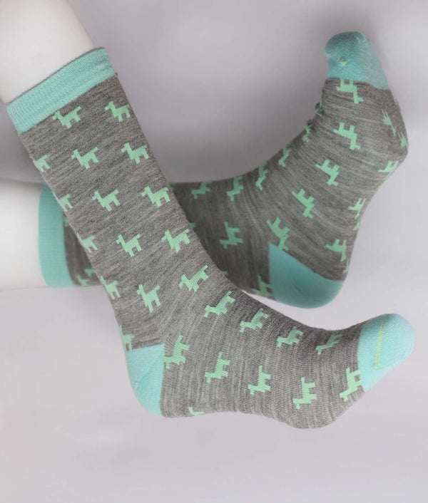 Llamas Caminantes  Women's Socks