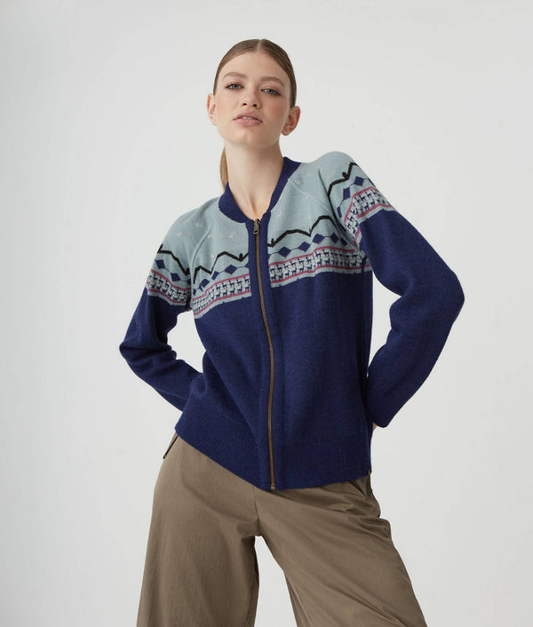 Bomber Reversible Cardigan