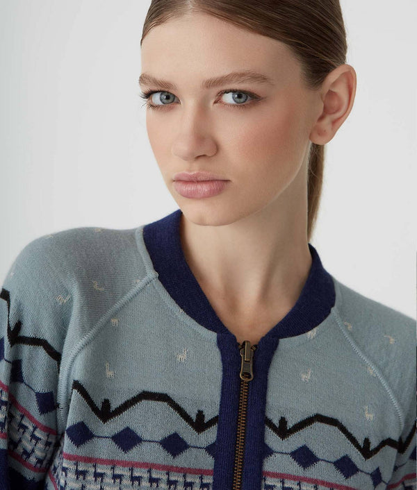 Bomber Reversible Cardigan