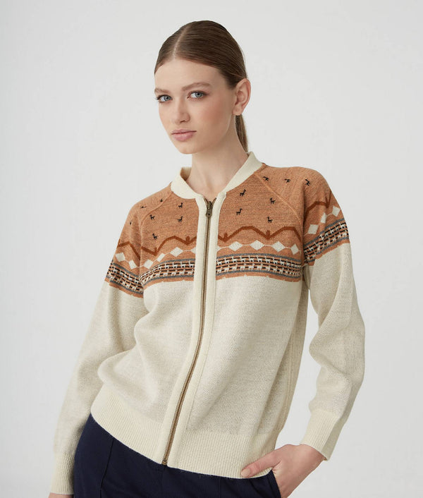 Bomber Reversible Cardigan