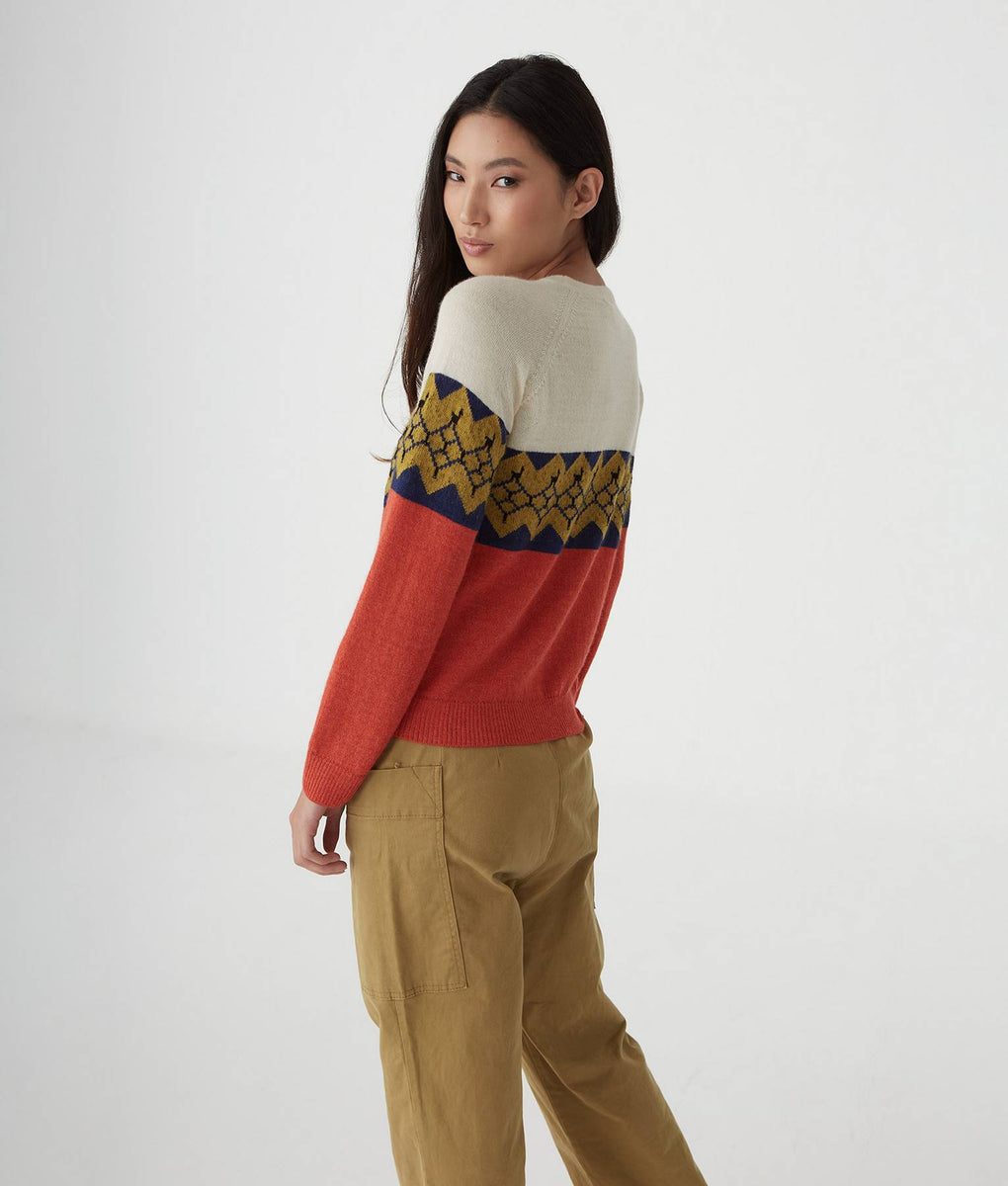 Not Your Protein - selling Intarsia Sweater