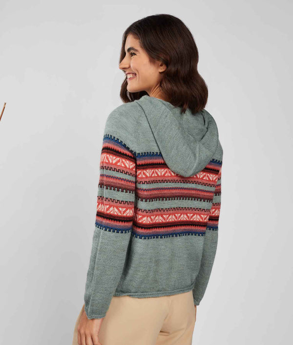 Her Jac & Hood Cardigan with Pockets