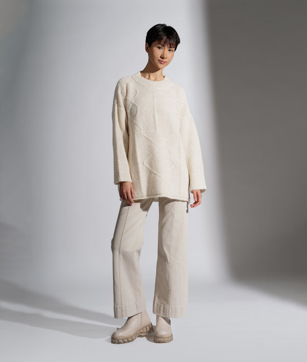 Amat Knit Po Poncho