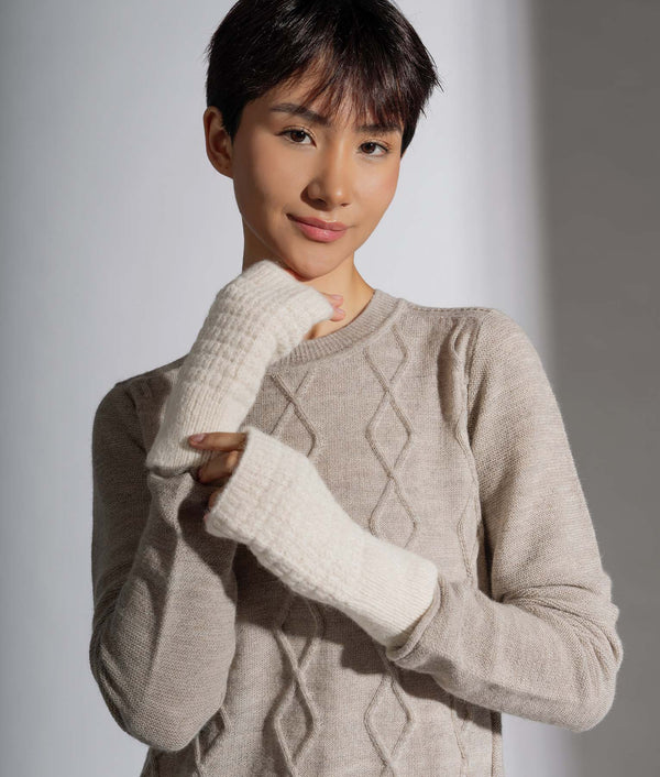 Seed Stitch Mittens