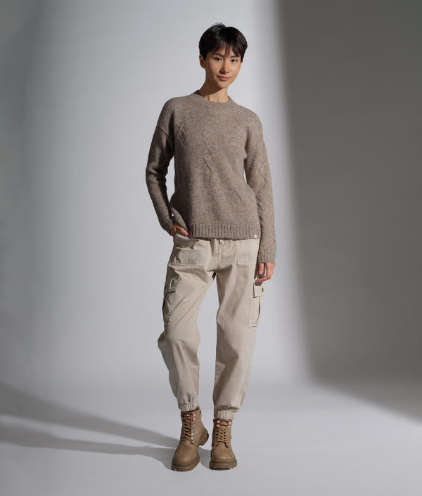 Undefined Aran & Mock Neck Sweater
