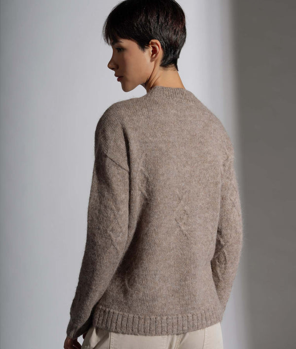 Undefined Aran & Mock Neck Sweater