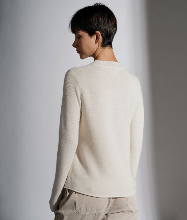 Aran Crew Neck Sweater