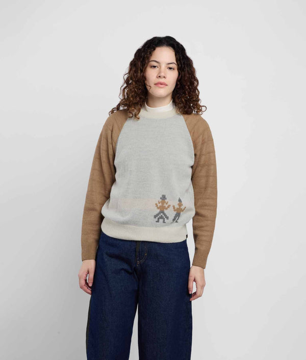 Jacquard & Textures Sweater