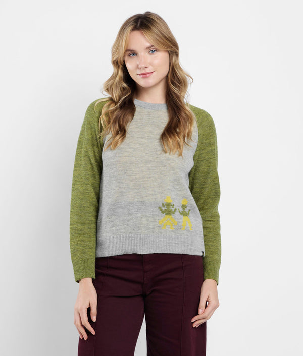 Jacquard & Textures Sweater