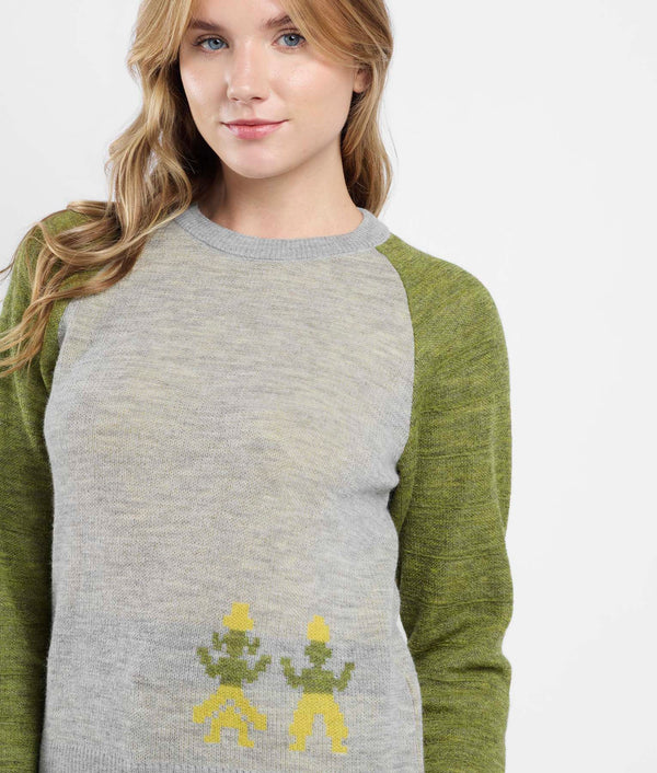 Jacquard & Textures Sweater