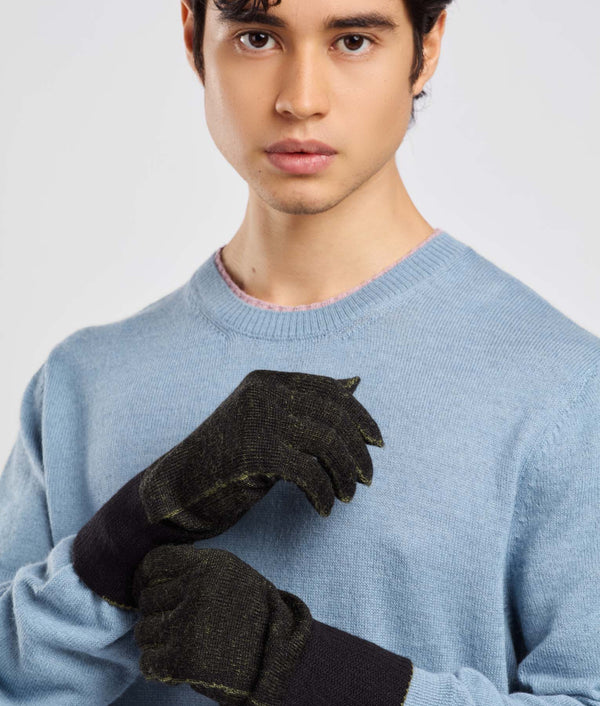 His Reversible Sweater Gloves