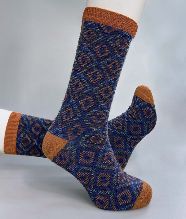 Men´s Socks Gems Jacquard - Blue