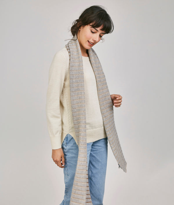Ribbed Scarf