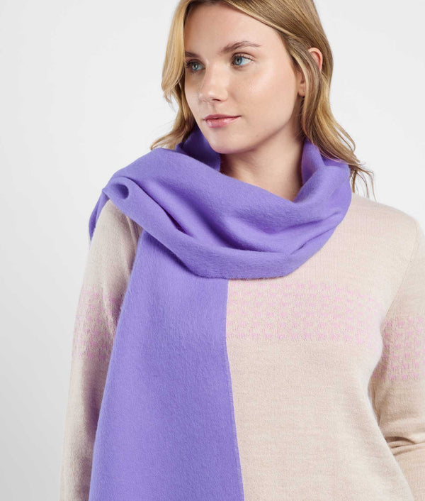 Long Brushed Scarf