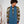 Long Brushed Scarf - Dark Blue