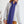 Long Brushed Scarf - Bleached Denim