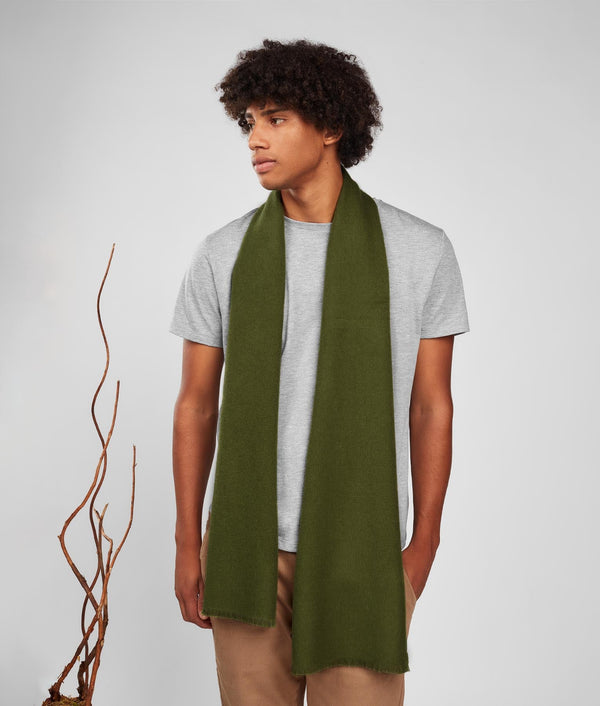 Long Brushed Scarf - Forest Elf