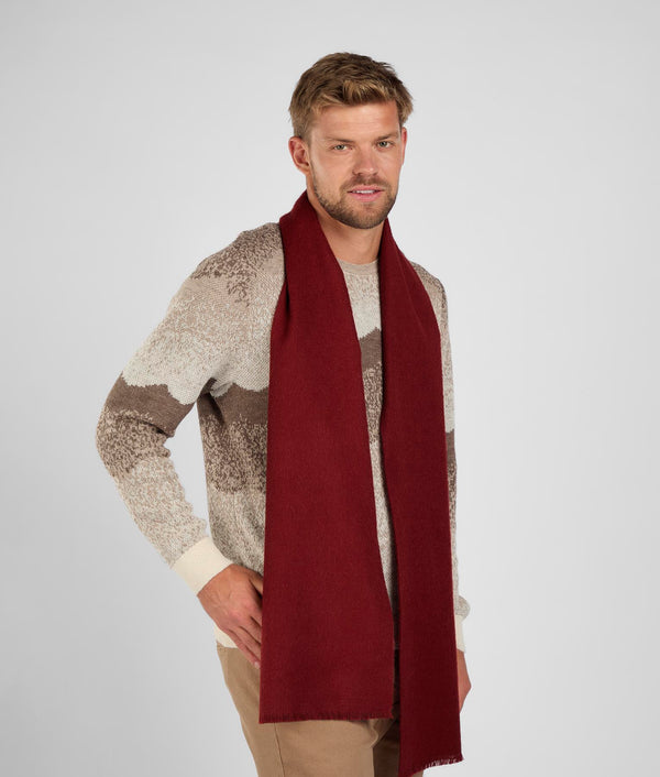 Long Brushed Scarf - Fire Whirl