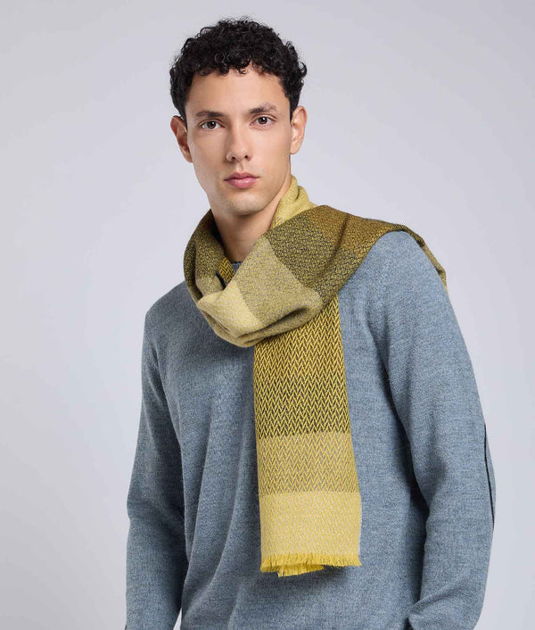 Wide Stripes Espigas  Scarf