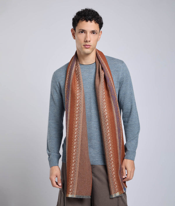 Passing By Double Face Scarf