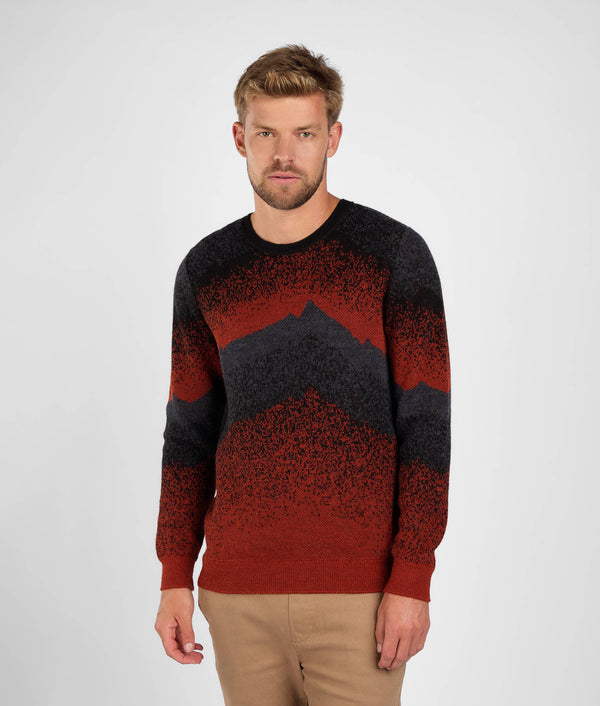 Ausangate Sweater - Red Dahlia