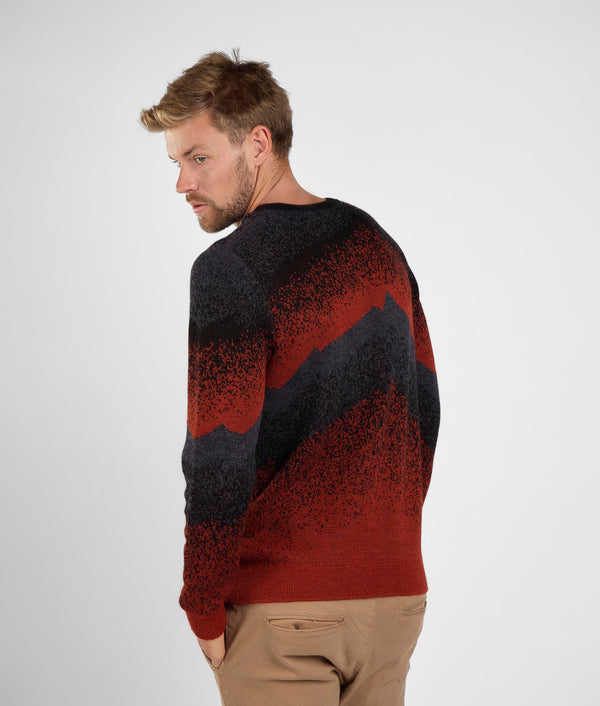 Ausangate Sweater - Red Dahlia