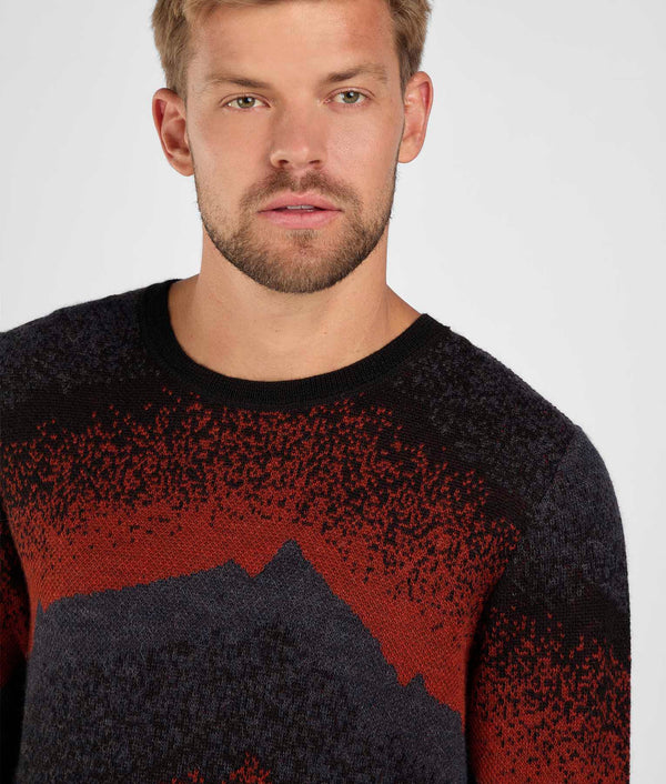 Ausangate Sweater - Red Dahlia