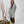 Belted Eased Coat Reversible - Drizzle And Heavenly Blue