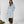 Belted Eased Coat Reversible - Drizzle And Heavenly Blue