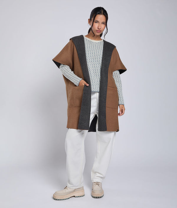 Pull Over Coat Reversible