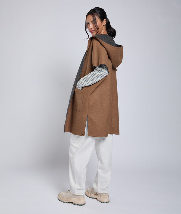 Pull Over Coat Reversible