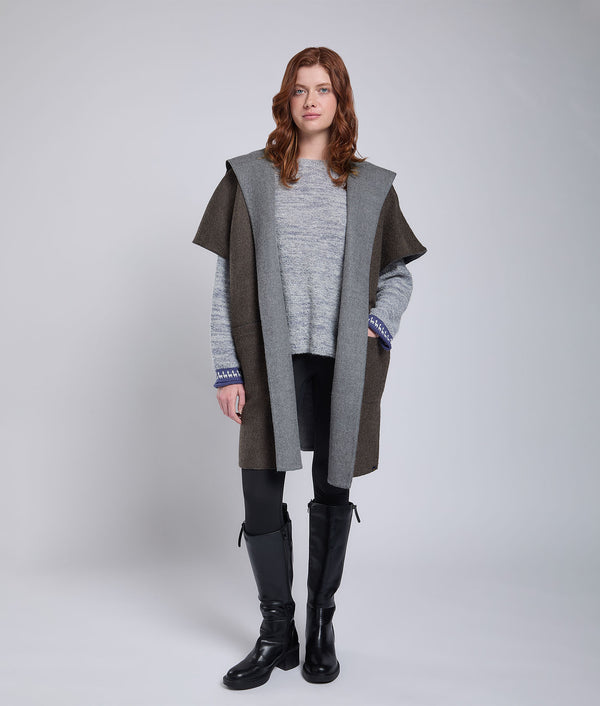 Pull Over Coat Reversible