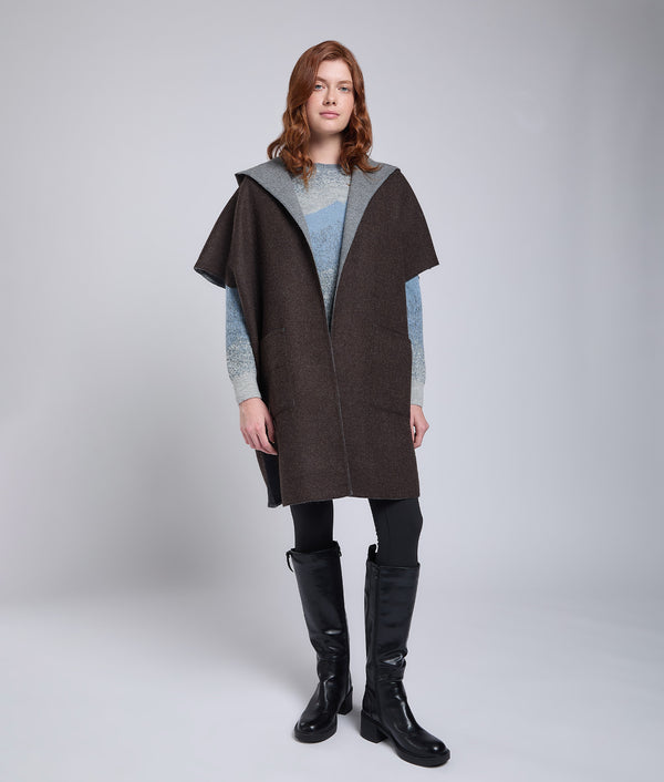 Pull Over Coat Reversible