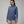 Ladies Walk With Me Sweater - Captains Blue