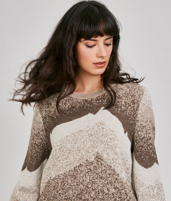 Ausangate Her Sweater - Humus And Wood Smooke