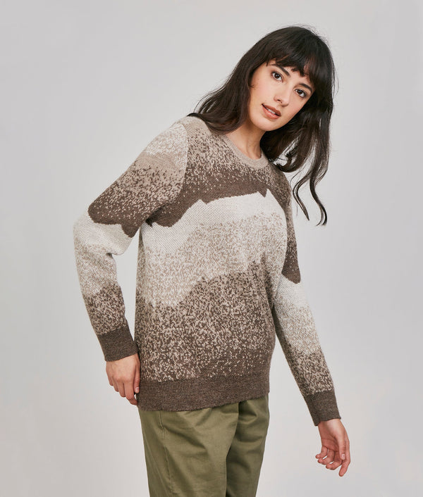 Ausangate Her Sweater - Humus And Wood Smooke
