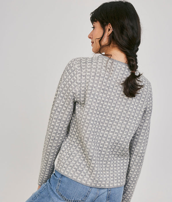The Herd Sweater Reversible - Moonlight