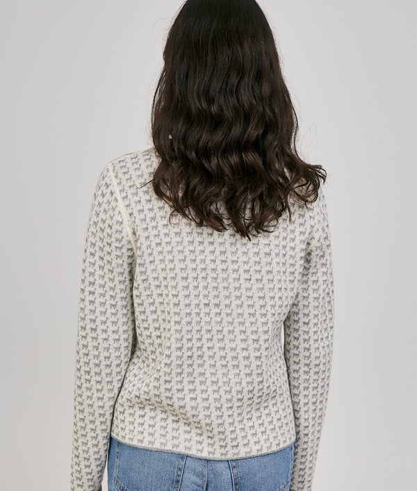 The Herd Sweater Reversible - Moonlight