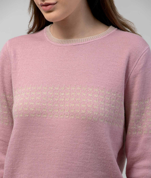 Going Places Reversibles Sweater pink and nude