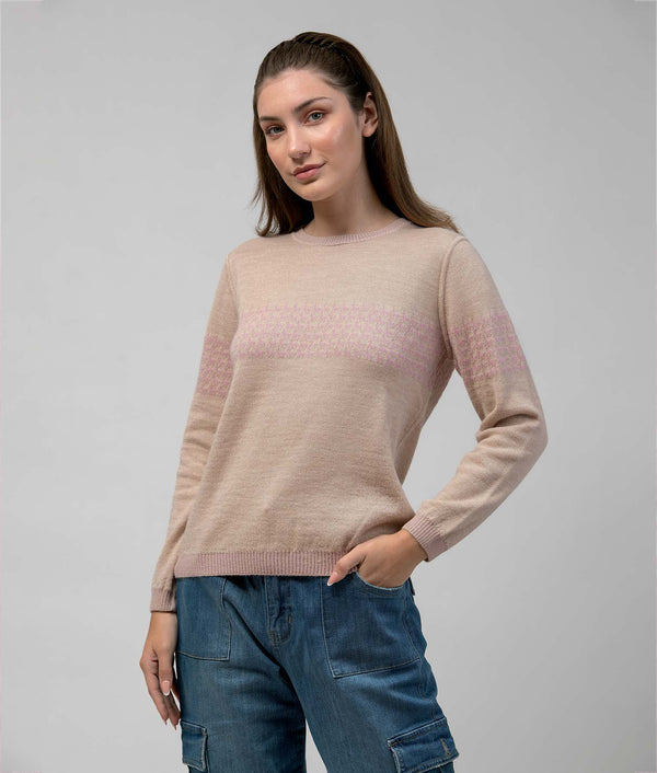 Going Places Reversibles Sweater pink and nude
