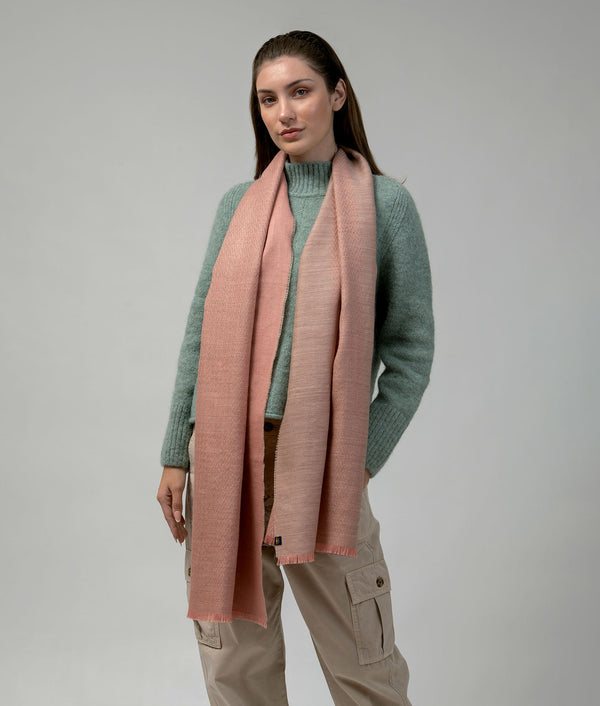 Sarga Espigas Double Face Scarf