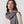 The Herd Double Face Scarf - Heather Gray And Light Gray
