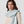 The Herd Double Face Scarf - Pastel Blue