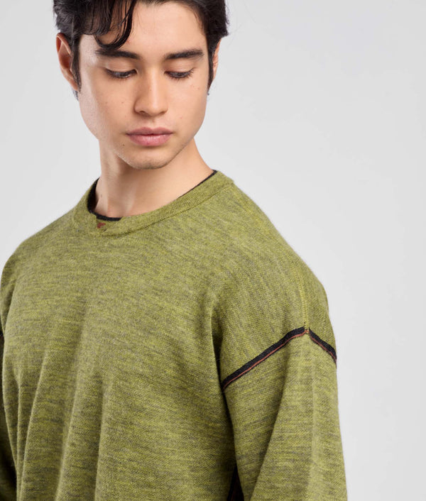 Reversible Eased Sweater