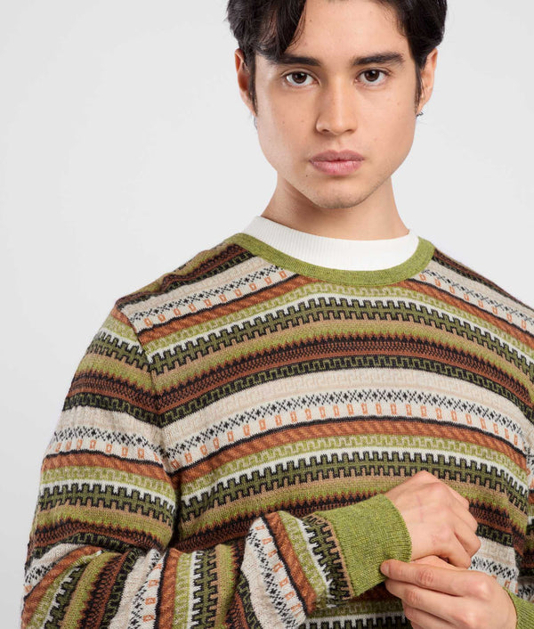 All Over Jacquard Sweater