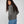 Zipped Front Jacket - Dusty Turquoise And Sedona Sage
