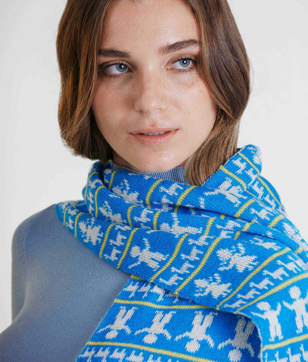 Rising Double Face Scarf