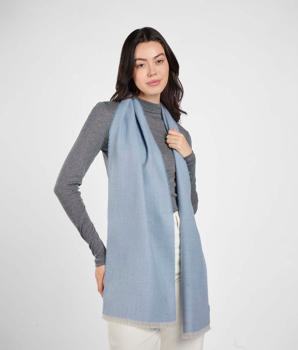 Dream weave scarf - soft denim